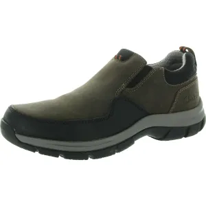 26174616 Mens Two Tone Leather Slip-on Shoes