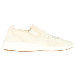 Adidas Originals Human Made Pure Logo-Appliqud Mesh Slip-On Sneakers in White Synthetic