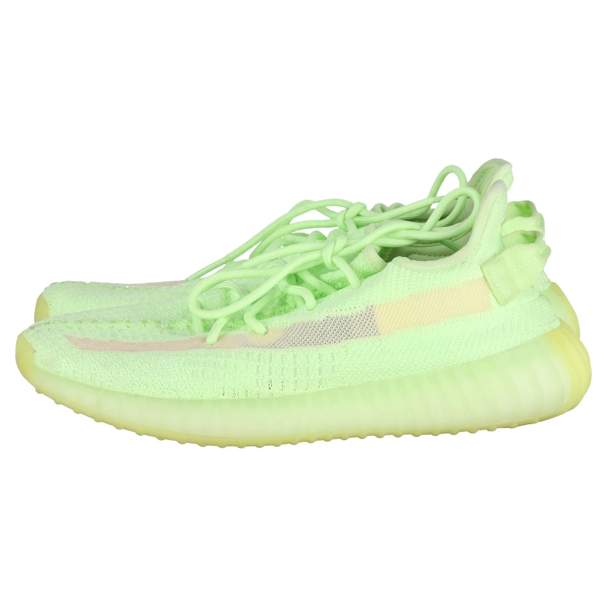 Adidas Yeezy Boost 350 V2 in 'Glow' Green Primeknit