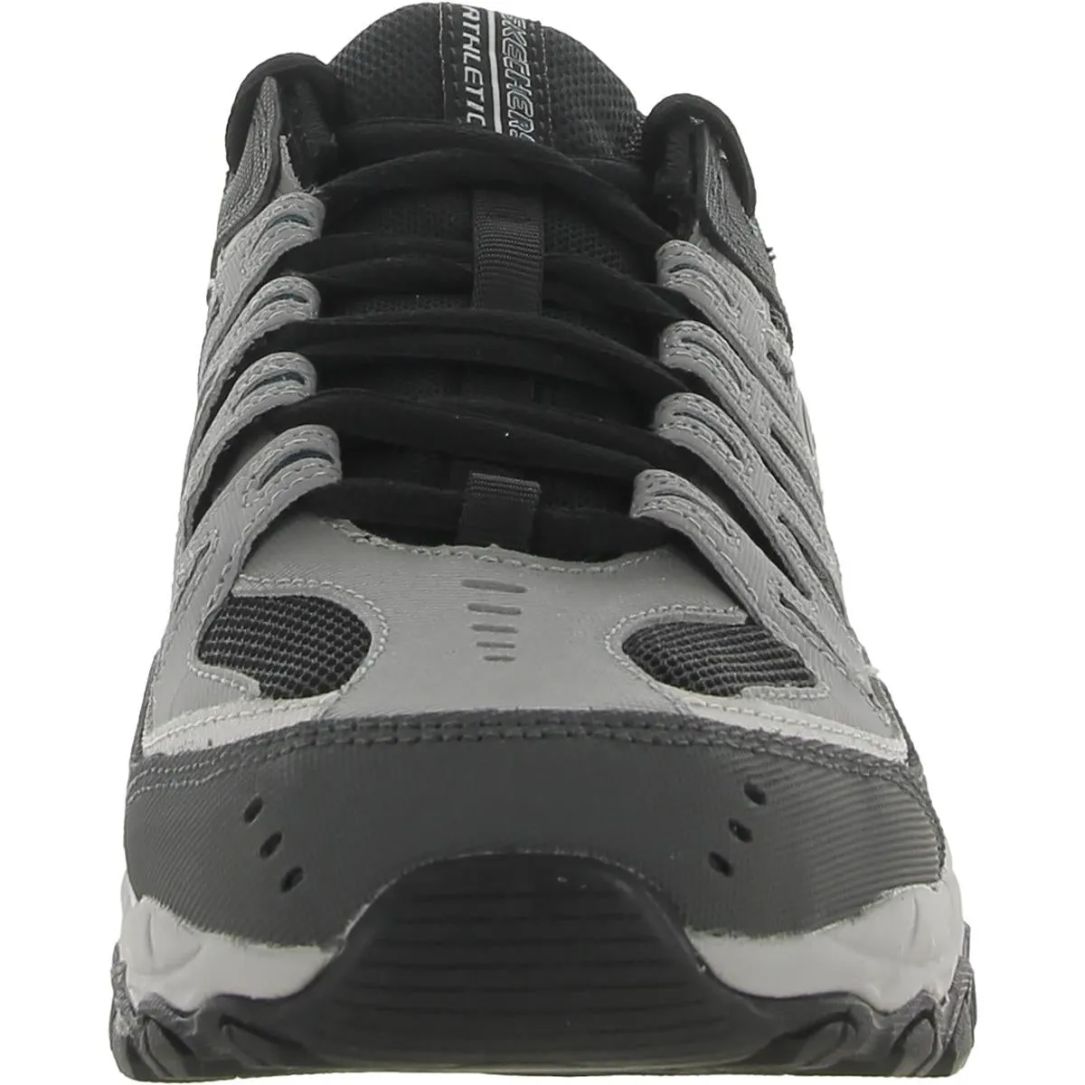 Afterburn Mens Leather Memory Foam Fashion Sneakers