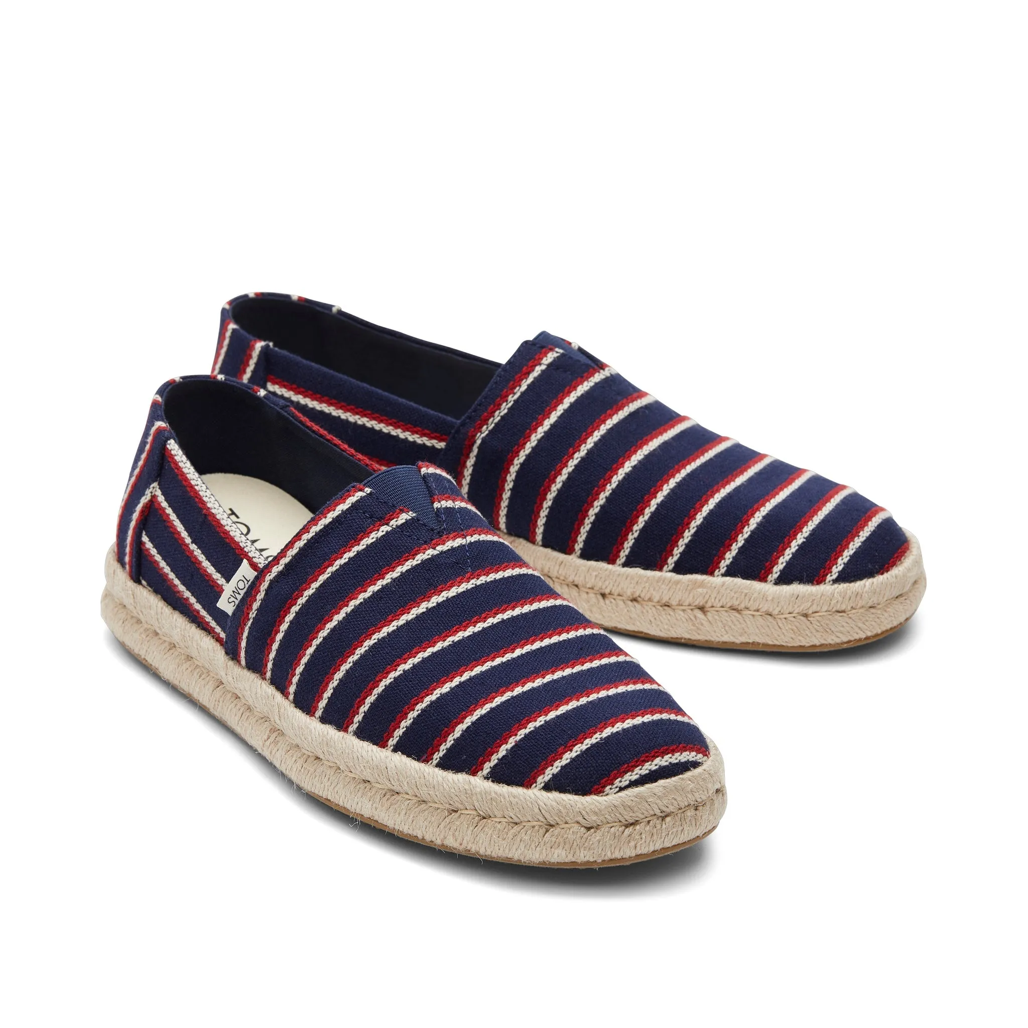 Alpargata Navy Woven Stripes Rope 2.0 Espadrille