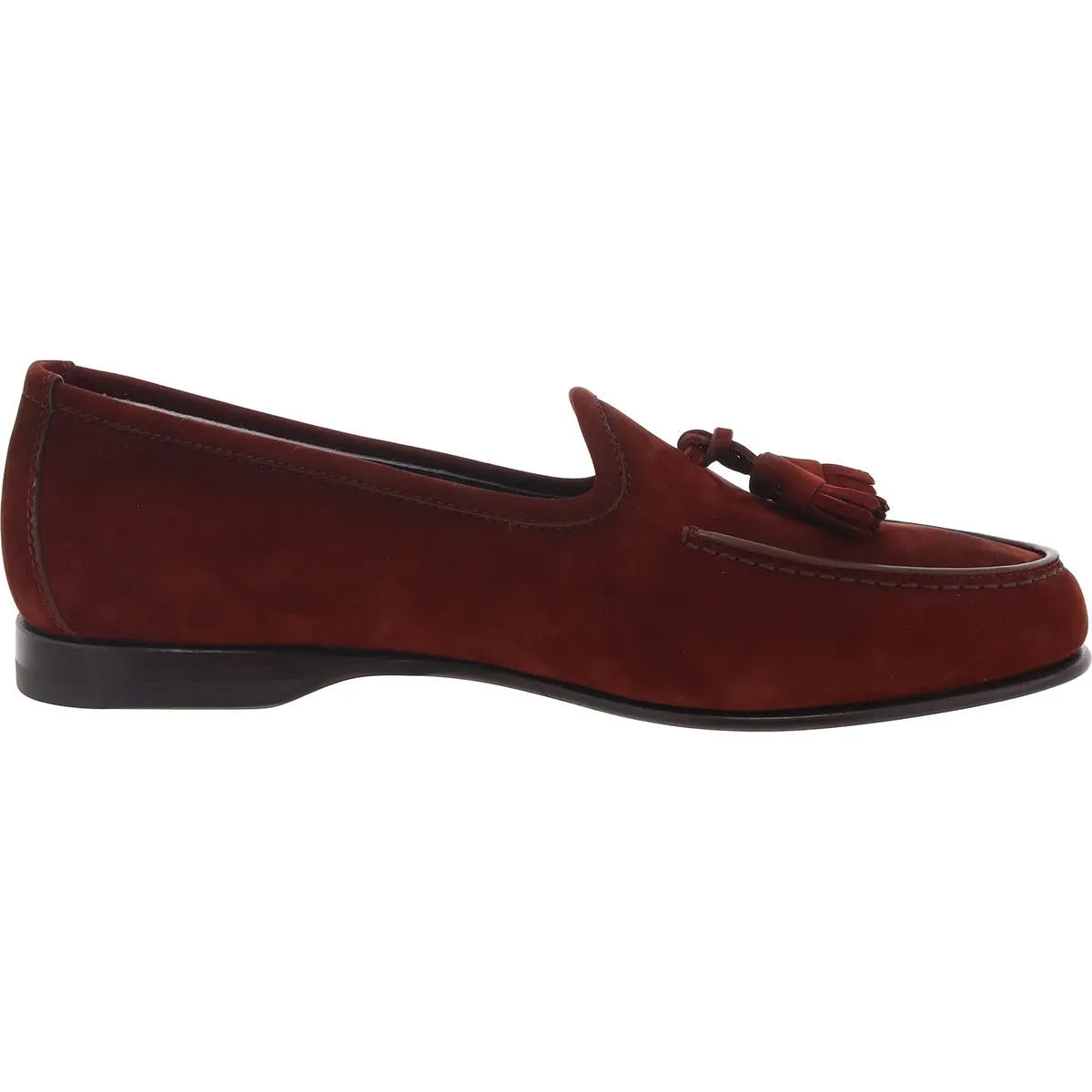 Andrea Mens Tassel Suede Loafers