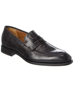 Antonio Maurizi Leather Penny Loafer
