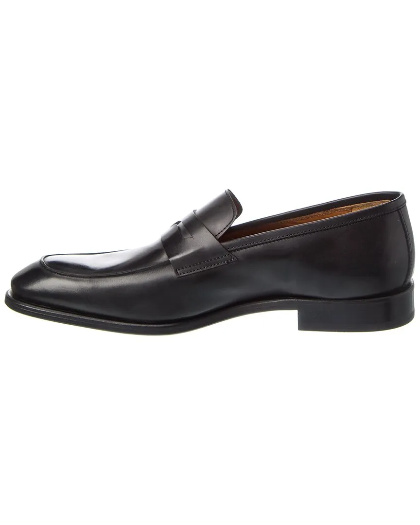 Antonio Maurizi Leather Penny Loafer