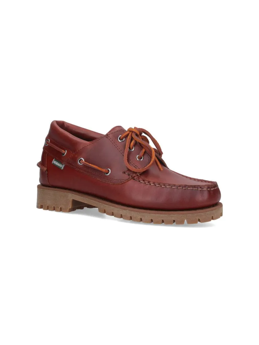 Arcadia Loafers In Brown Smooth Leather