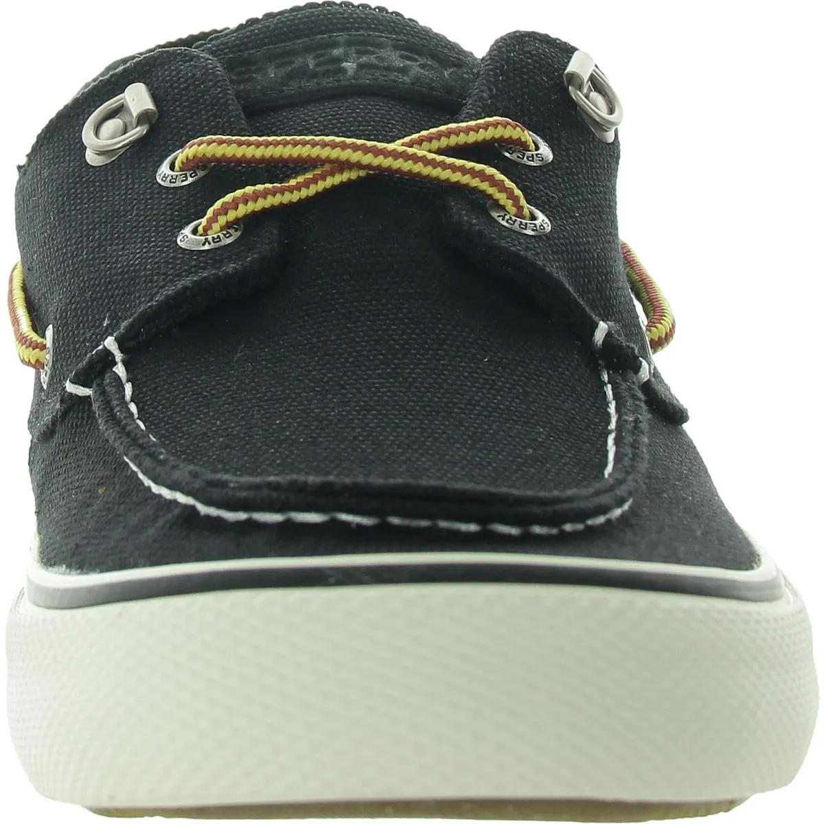 Bahama Storm 3-Eye Mens Lace-Up Canvas Boat Shoes