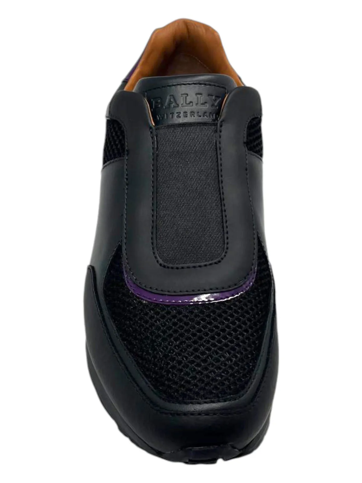 Bally Asmund 6217402 Men's Black Leather/Fabric Sneakers
