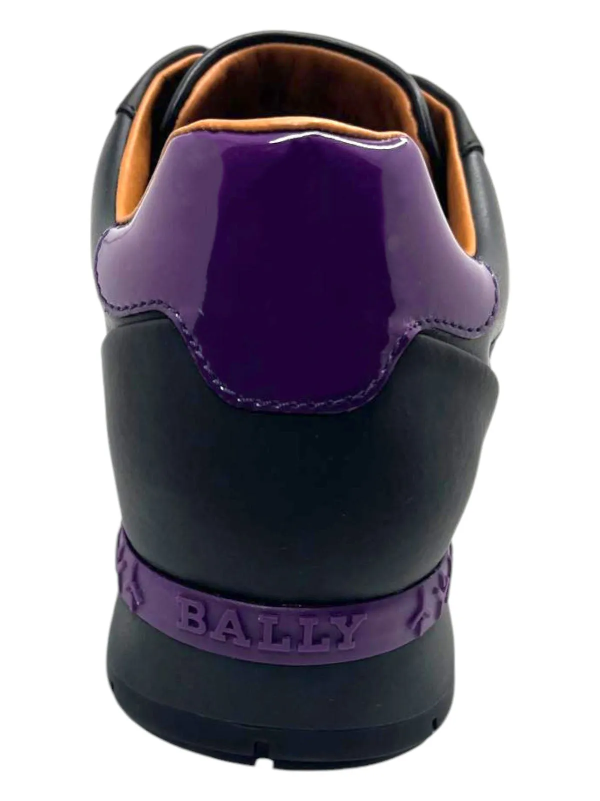 Bally Asmund 6217402 Men's Black Leather/Fabric Sneakers