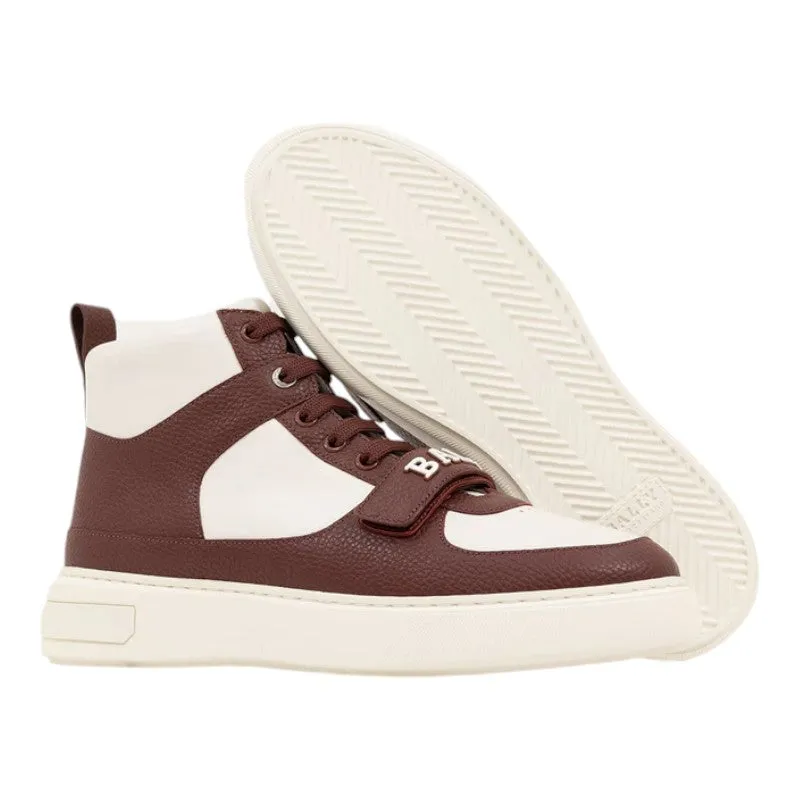 Bally Merryk 6301867 Men's Heritage Red/White Leather Sneakers
