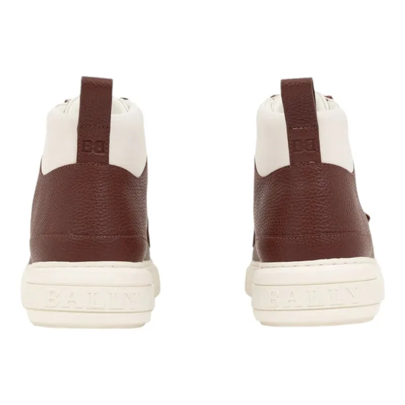 Bally Merryk 6301867 Men's Heritage Red/White Leather Sneakers