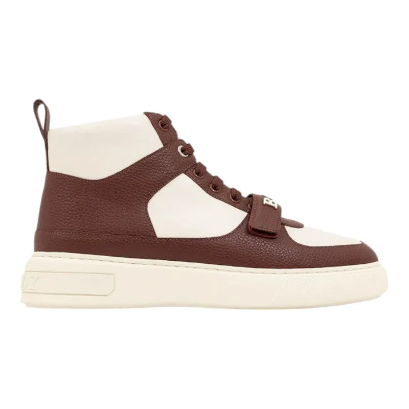 Bally Merryk 6301867 Men's Heritage Red/White Leather Sneakers