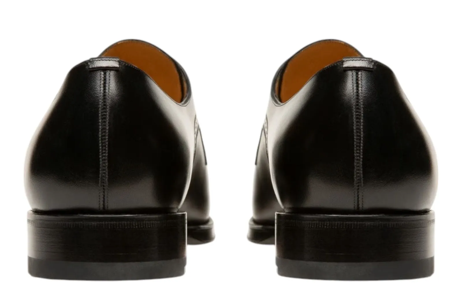 Bally Scamardo 6193726 Men's Black Leather Derby Shoes
