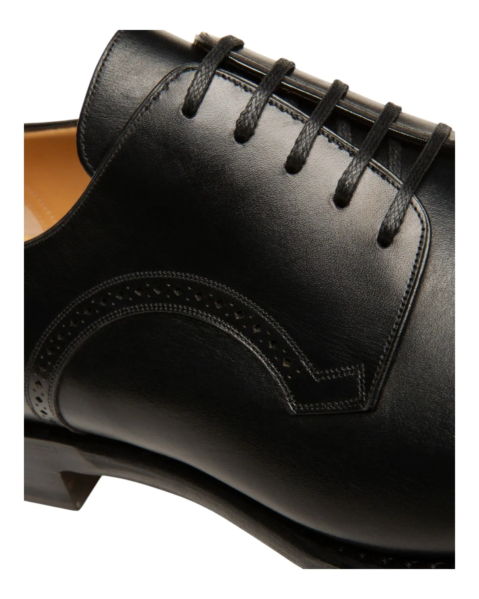 Bally Scamardo 6193726 Men's Black Leather Derby Shoes