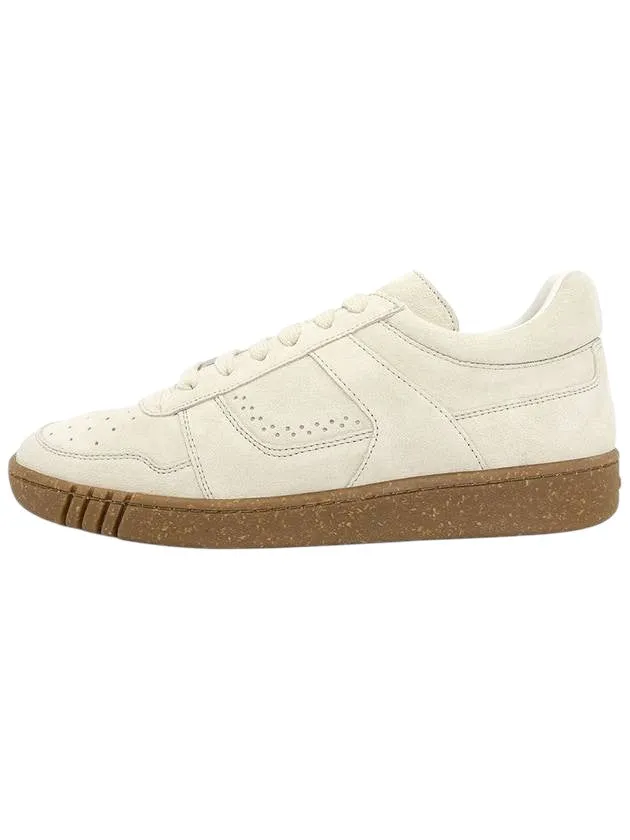 Bally Weky 6303319 Men's Dusty White Suede Leather Sneaker