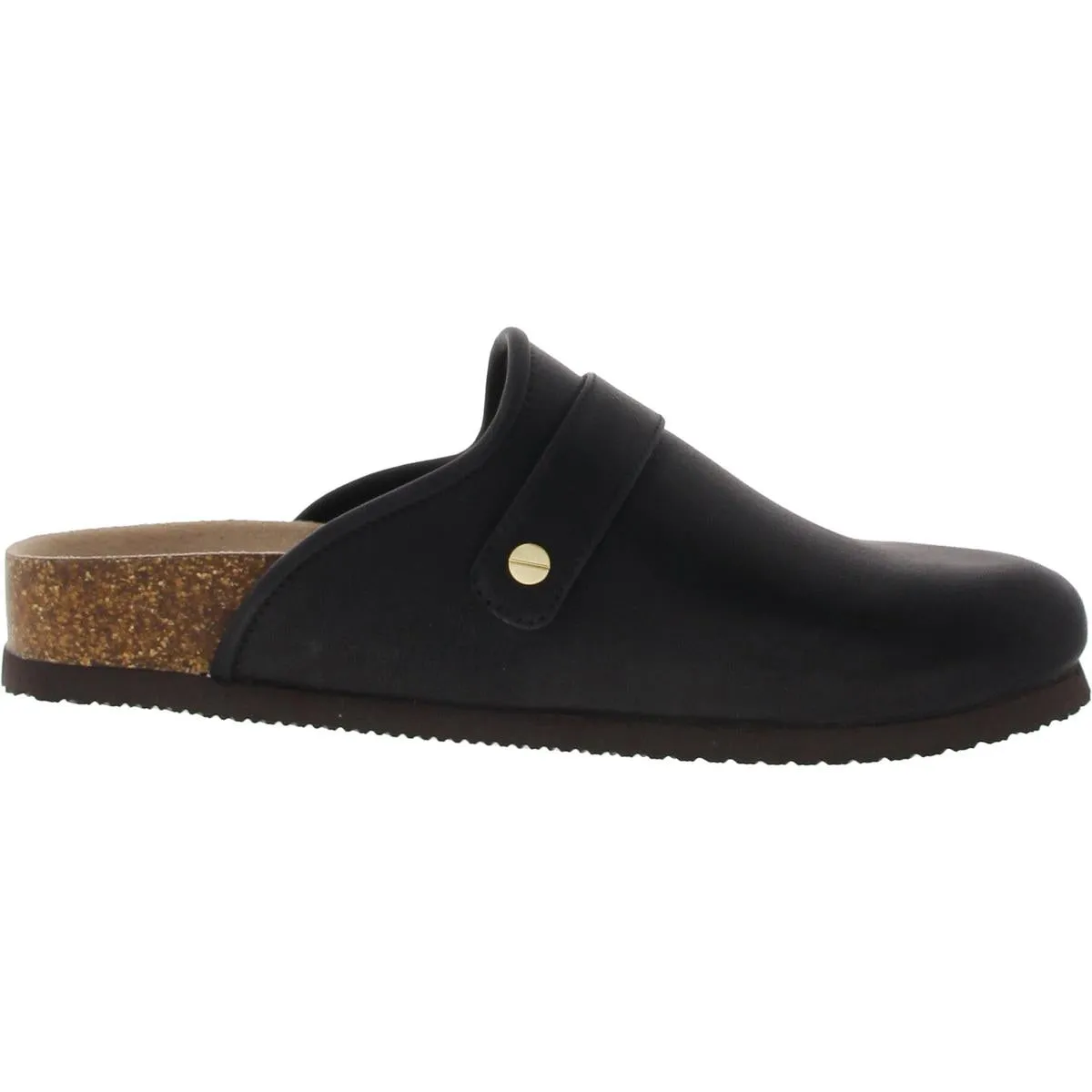 BHFO Mens Buckle Manmade Slip-on Shoes