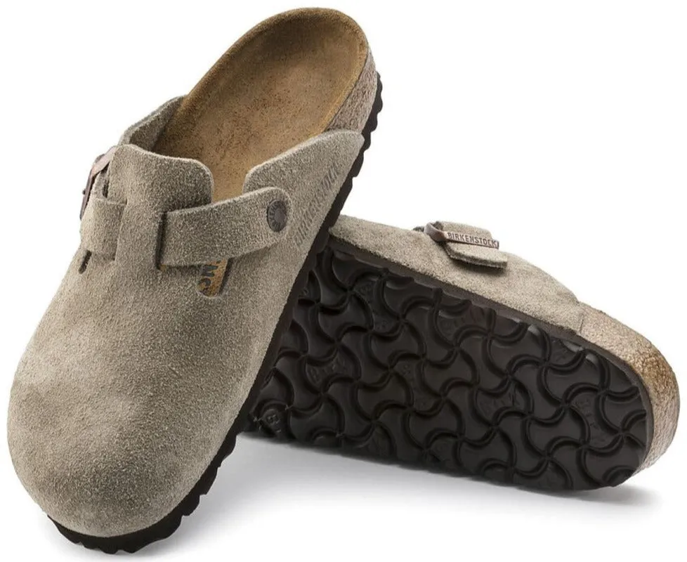 Birkenstock Boston BS Suede Taupe