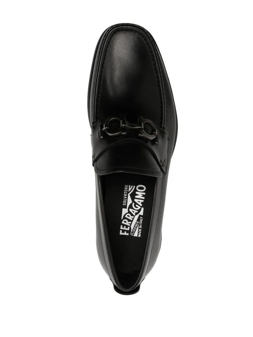 Black Leather Loafer