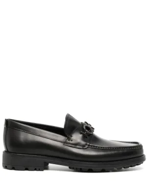 Black Leather Loafer