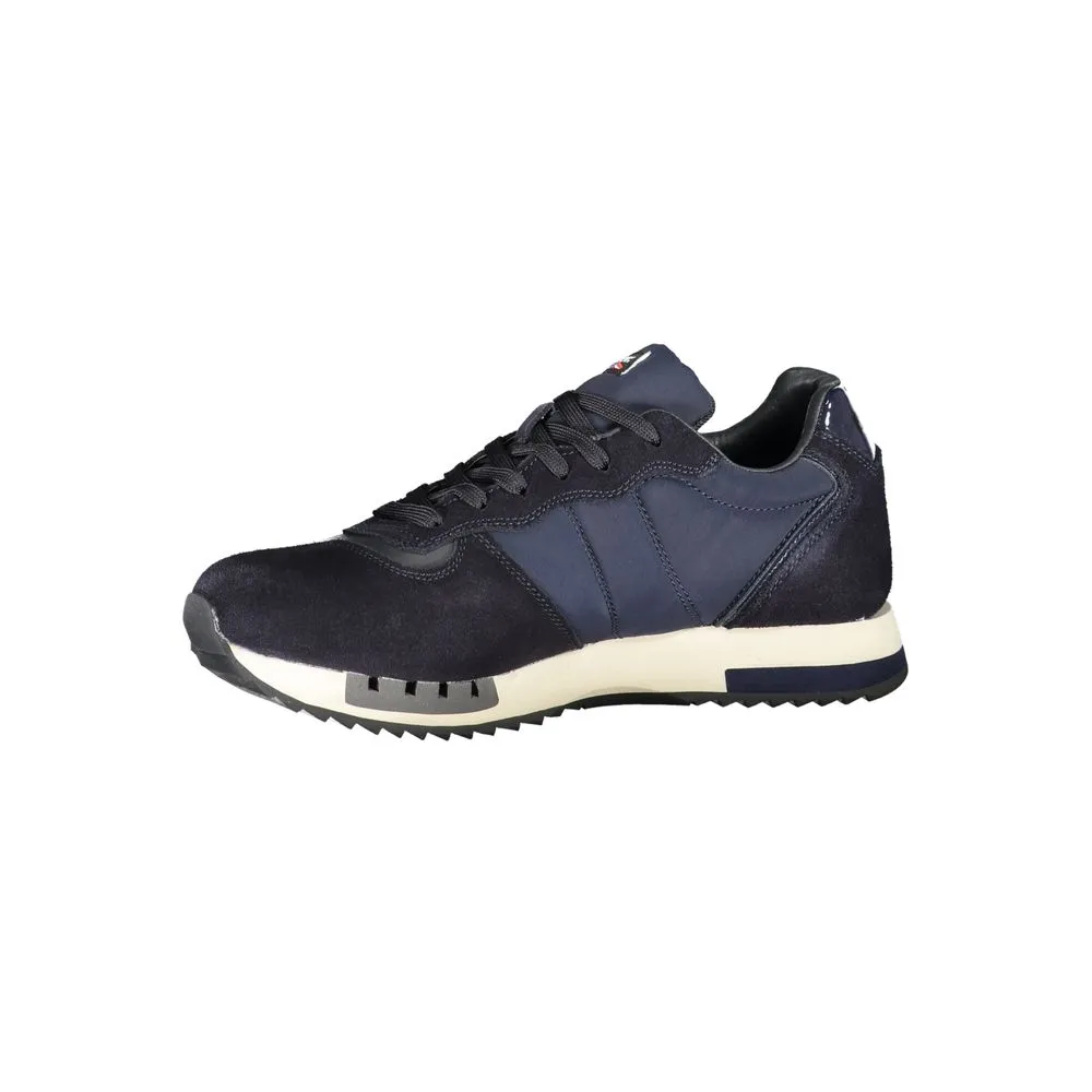 Blauer Contrast Lace-Up Sports Sneakers in Men's