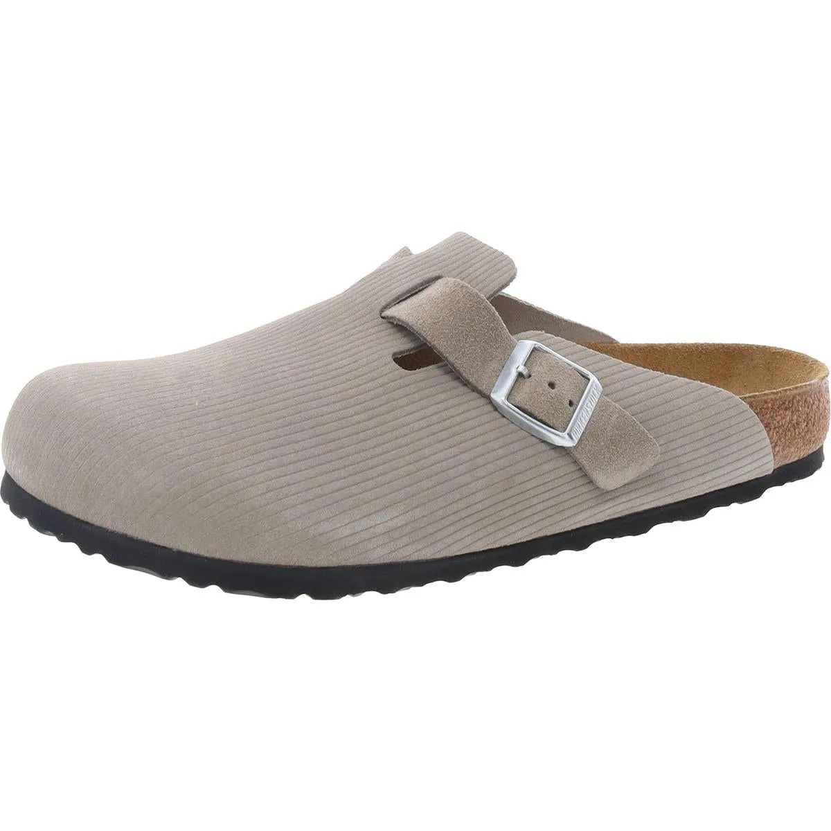 Boston BS Mens Nubuck Slip On Clogs