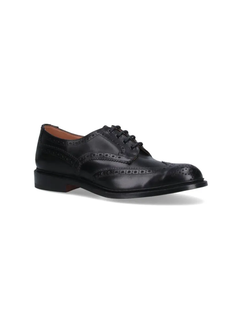 Bourton' Derby Shoes  Black