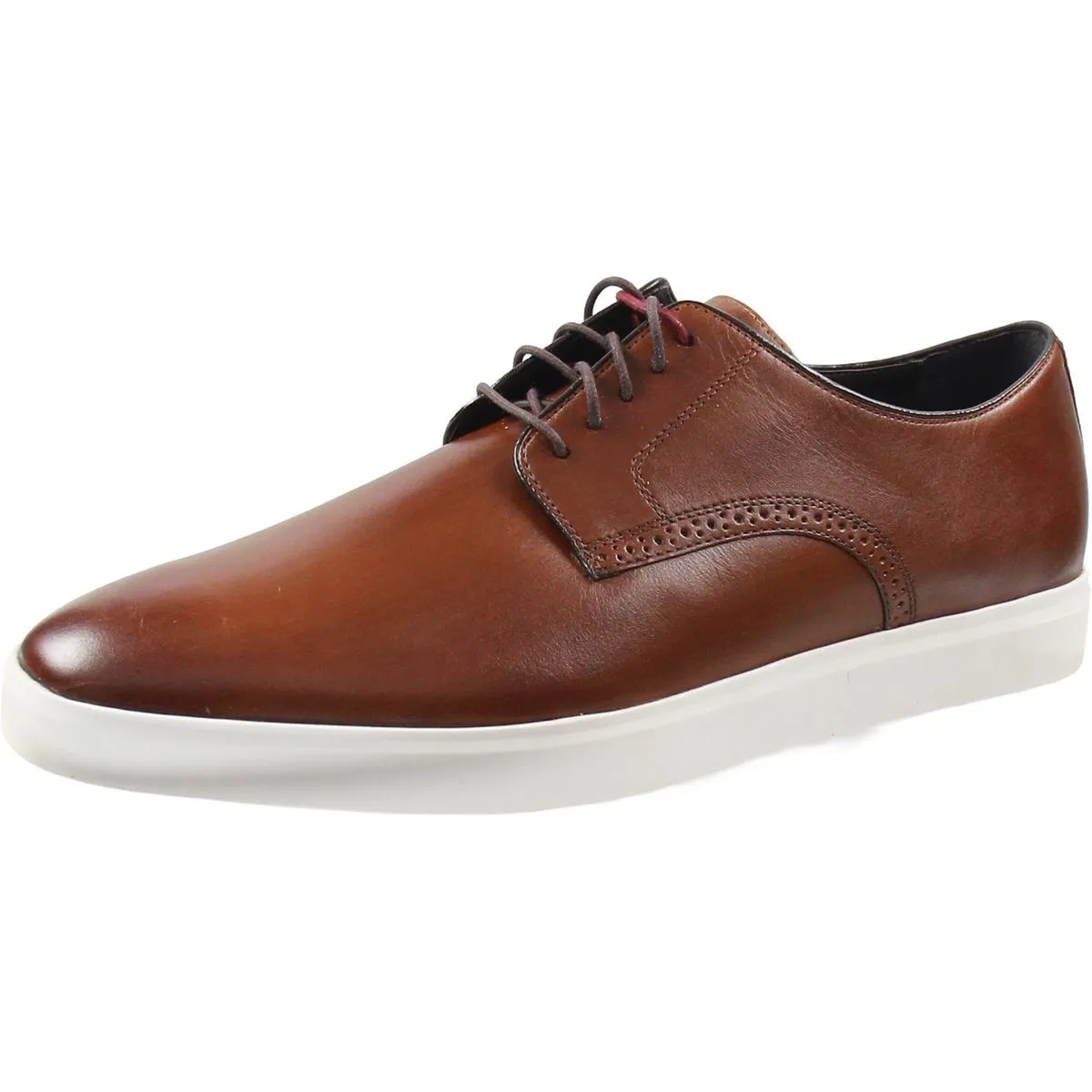 Brody Mens Lace-Up Leather Loafers