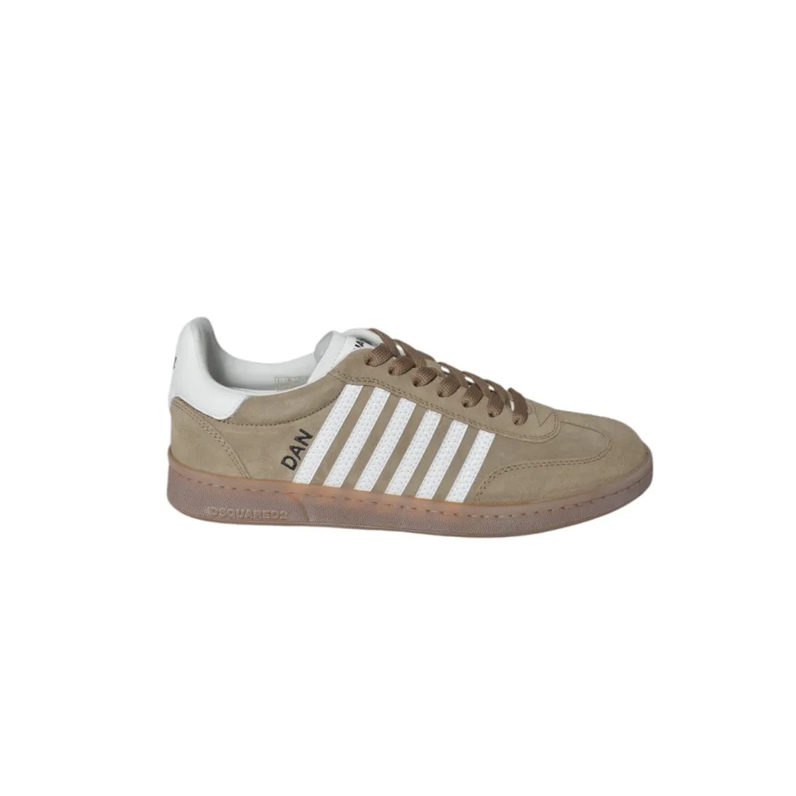 Brown Suede Boxer Sneakers