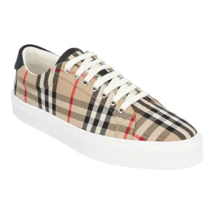 Burberry Vintage Check Sneakers Beige