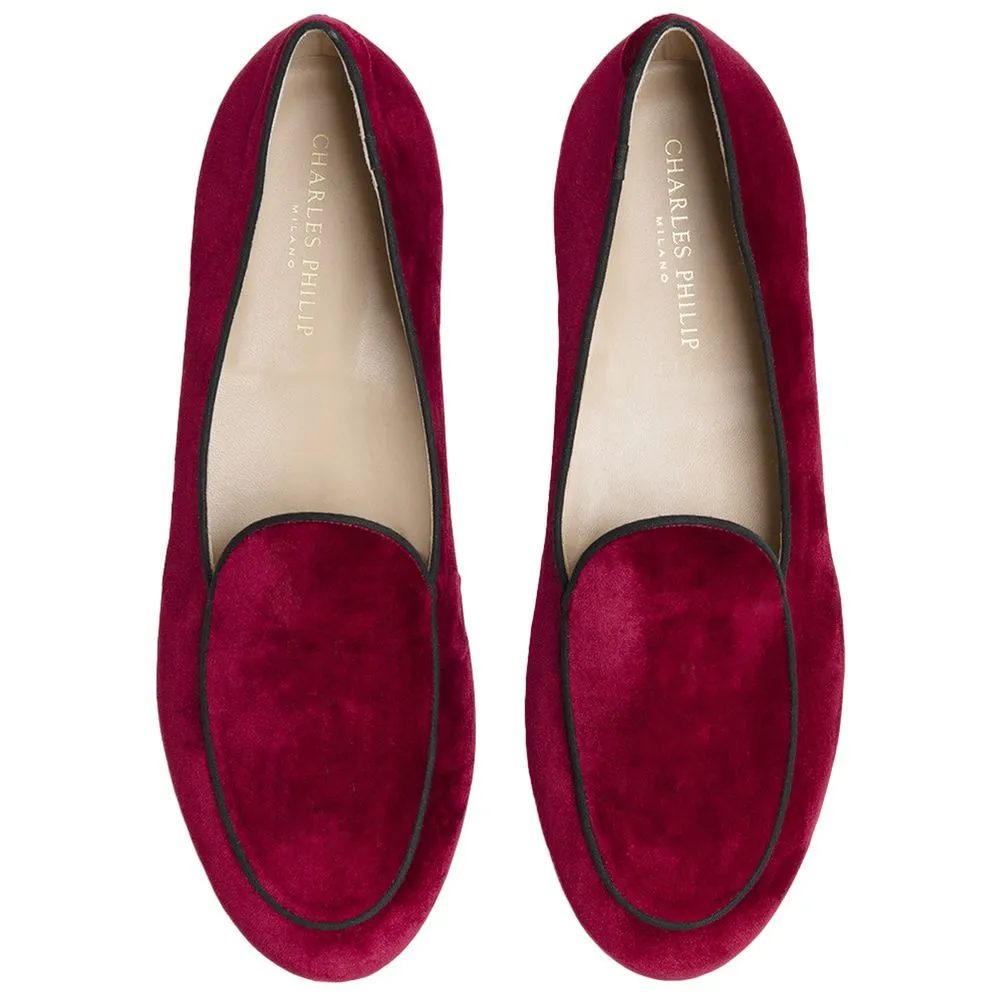 Charles Philip Velvet Men's Loafer