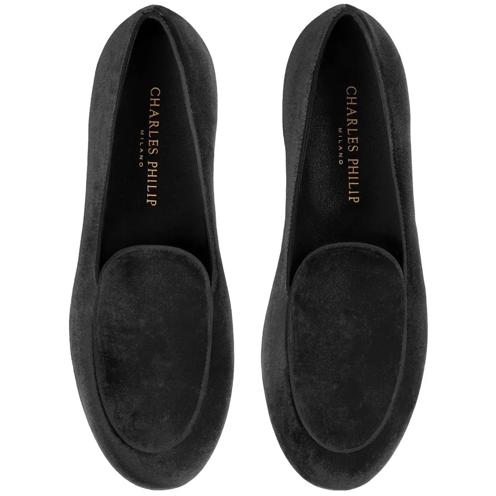 Charles Philip Velvet Men's Loafer
