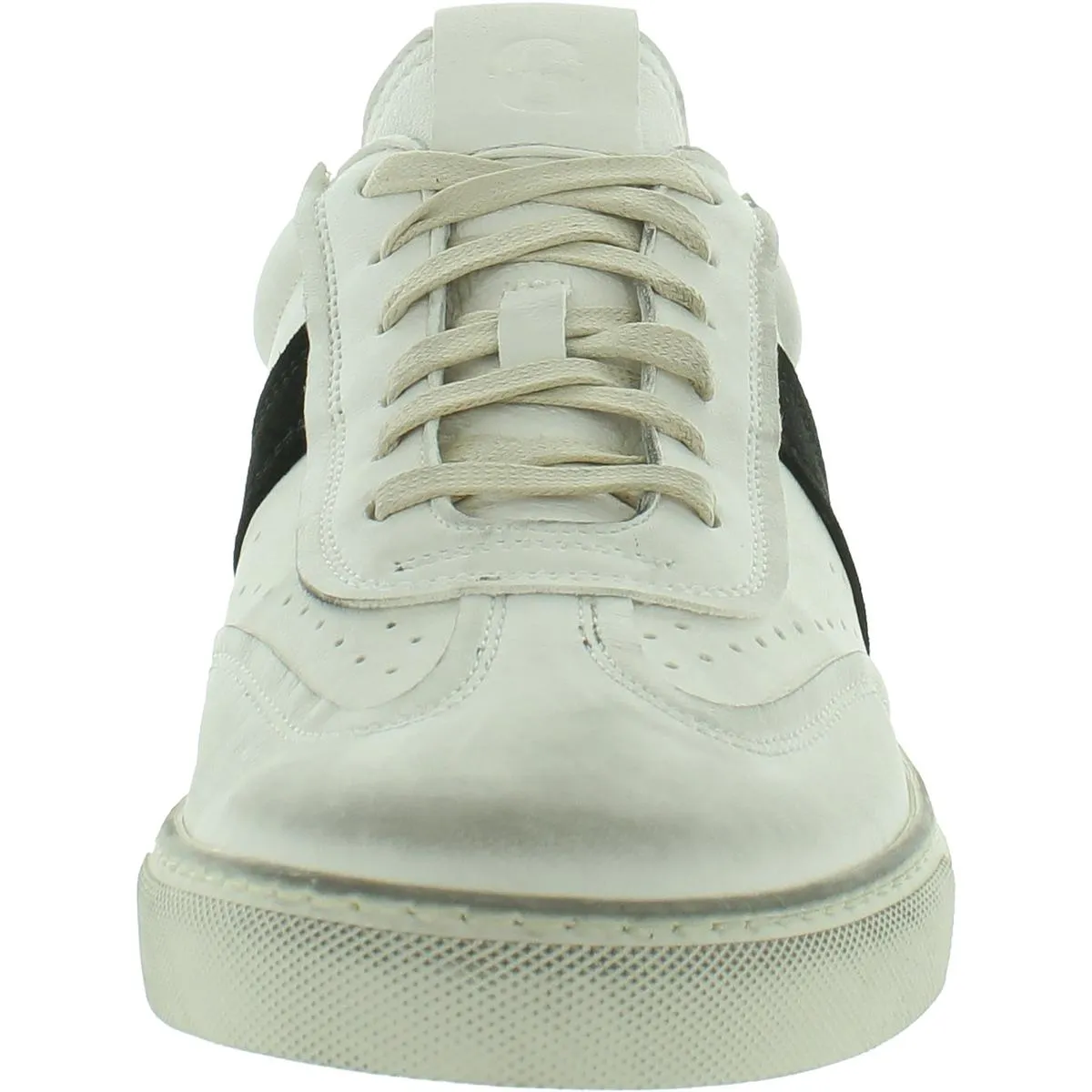 Charlie Mens Leather Lace Up Casual And Fashion Sneakers