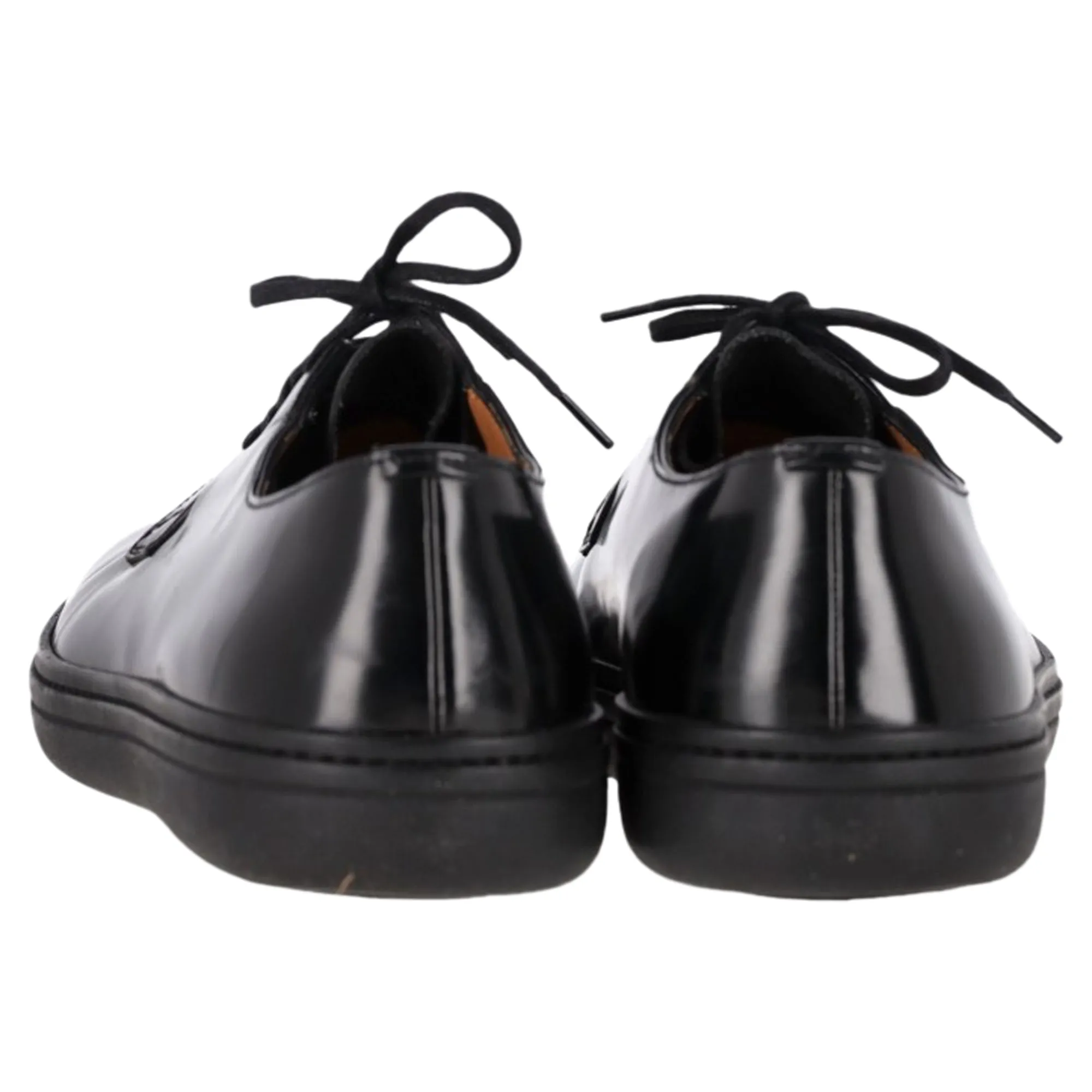 Church's Padfield Polished Derby Shoes in Black Leather
