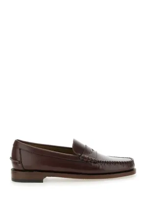 Classic Dan' Brown Leather Loafers