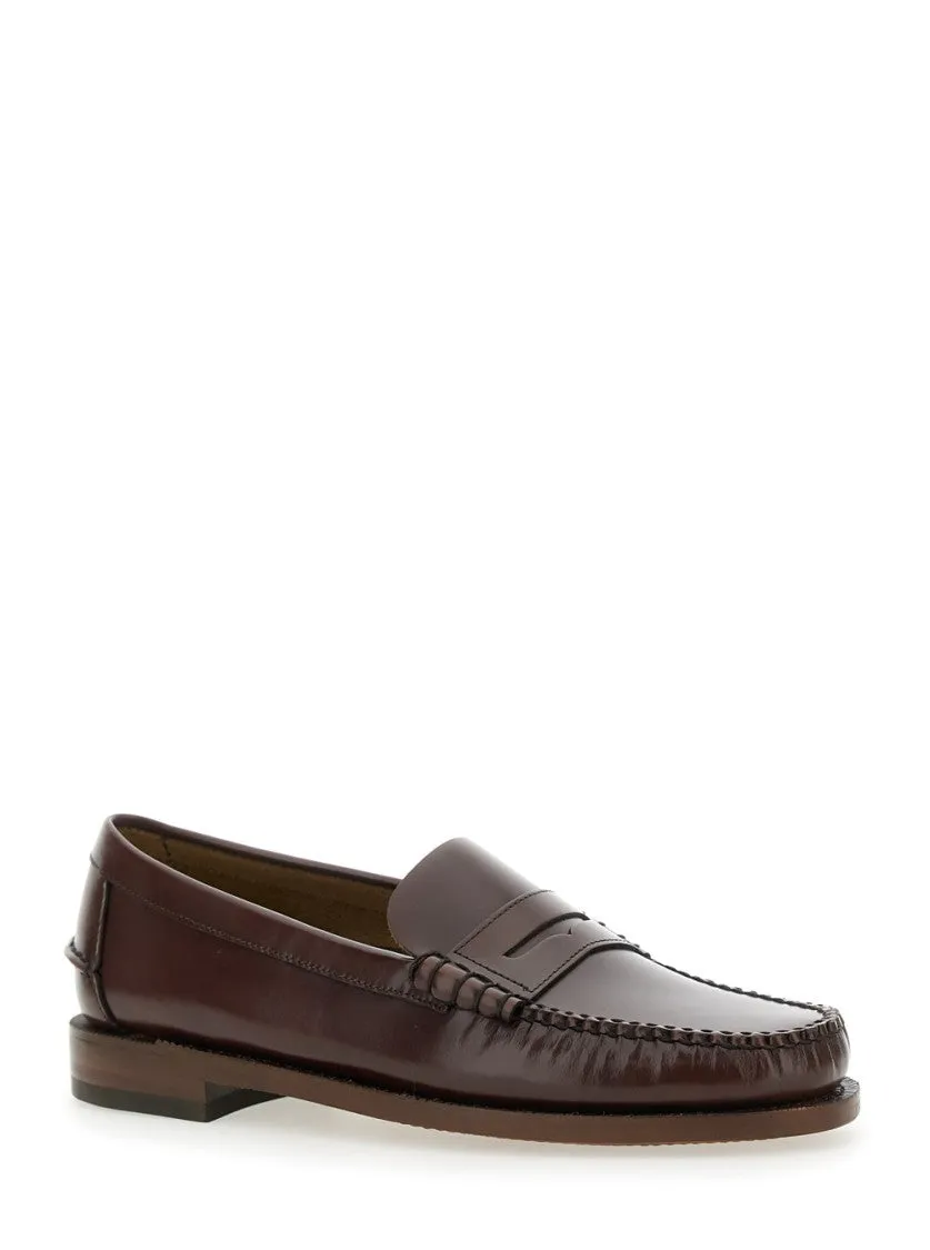 Classic Dan' Brown Leather Loafers