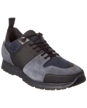 Common Projects Suede-Trim Sneaker