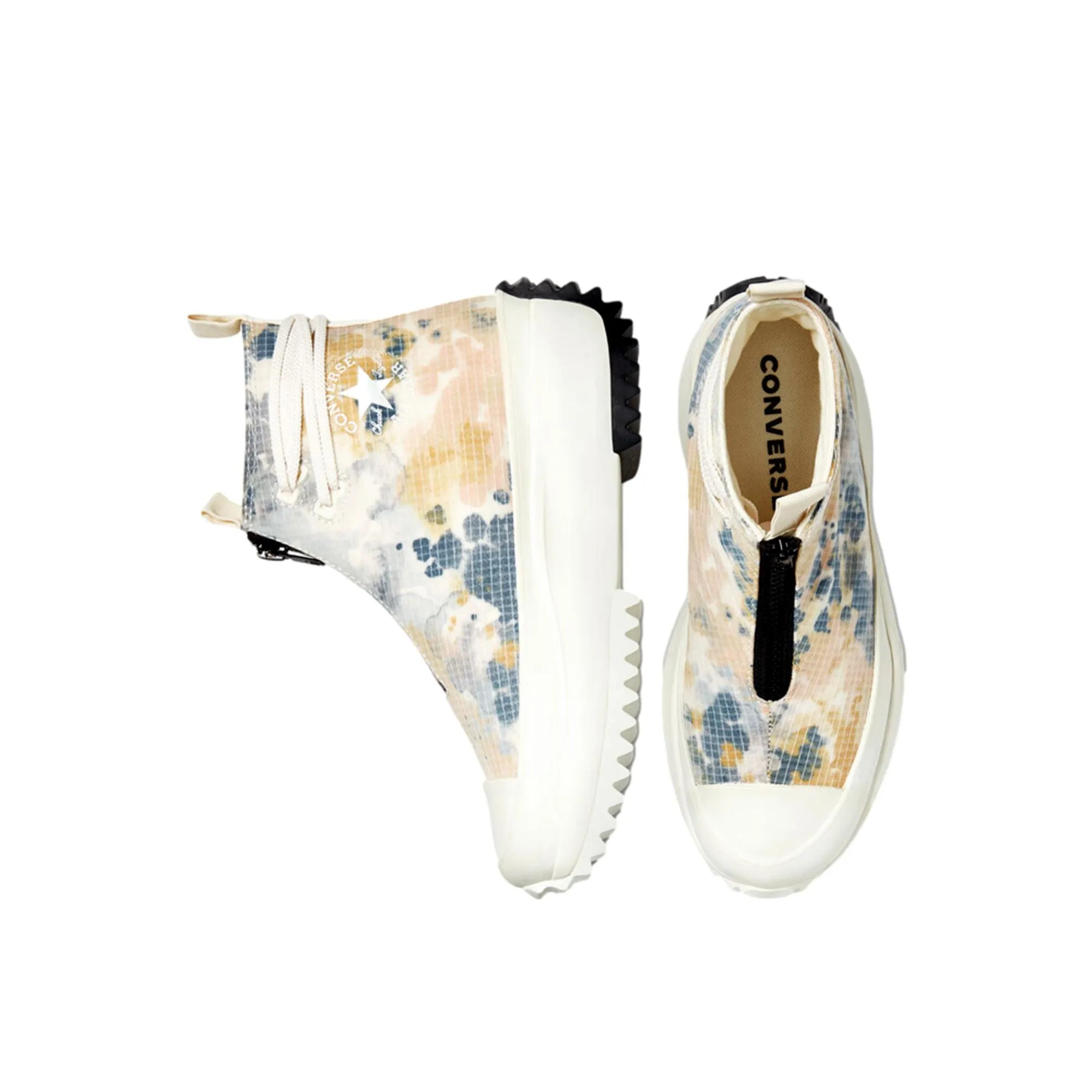 Converse Run Star Hike Hi Egret/White/Black  170776C Men's