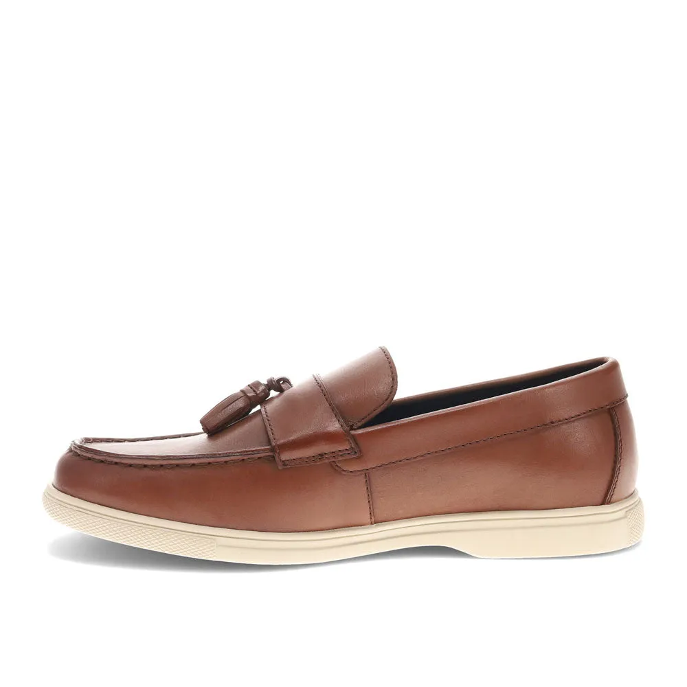Dockers Mens Belton Genuine Leather Casual Slip On Tassle Loafer Shoe