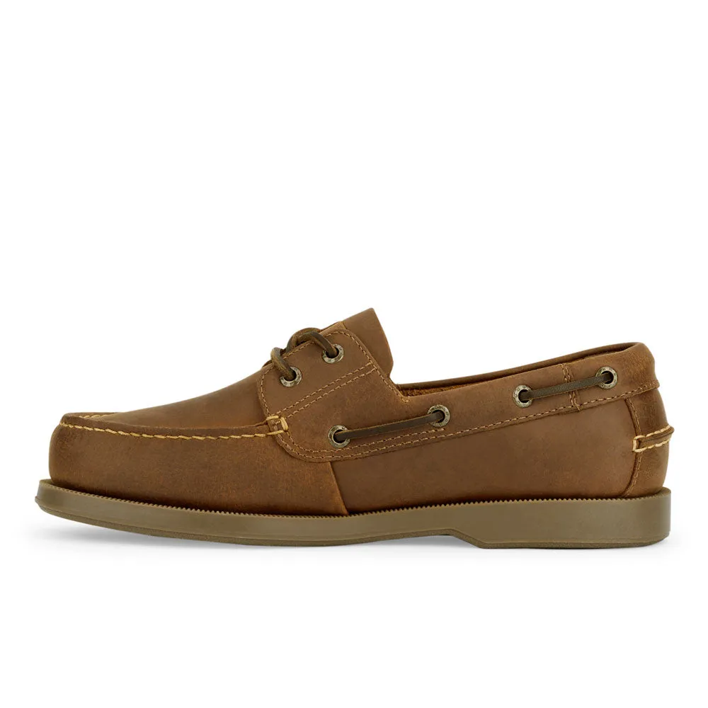 Dockers Mens Castaway Leather Casual Classic Boat Shoe - Wide Widths Available
