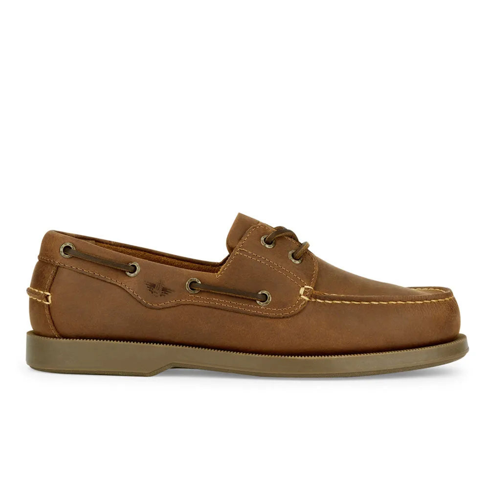 Dockers Mens Castaway Leather Casual Classic Boat Shoe - Wide Widths Available