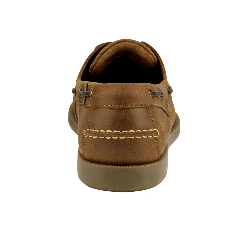 Dockers Mens Castaway Leather Casual Classic Boat Shoe - Wide Widths Available
