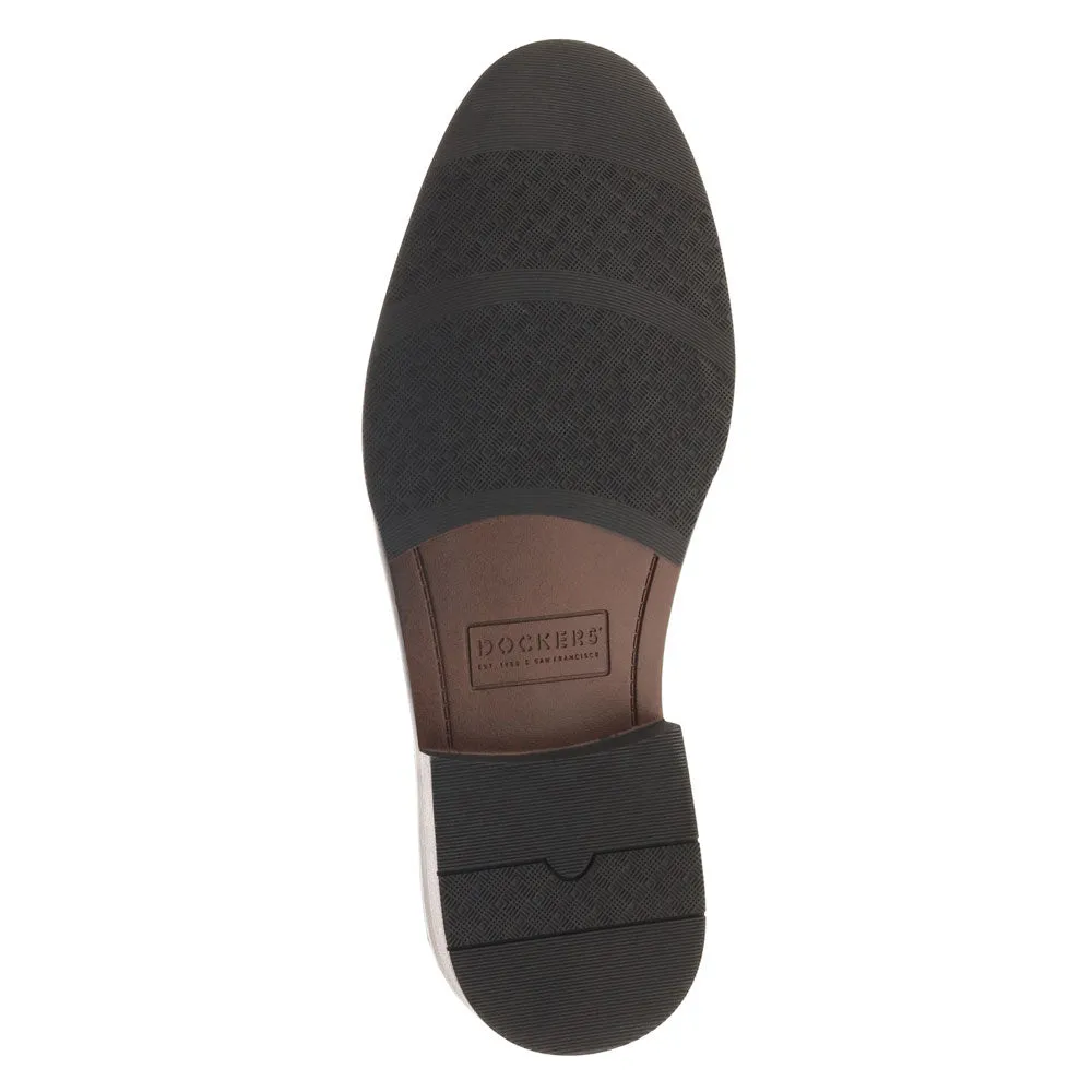 Dockers Mens Eton Synthetic Leather Dress Loafer Slip On Shoe