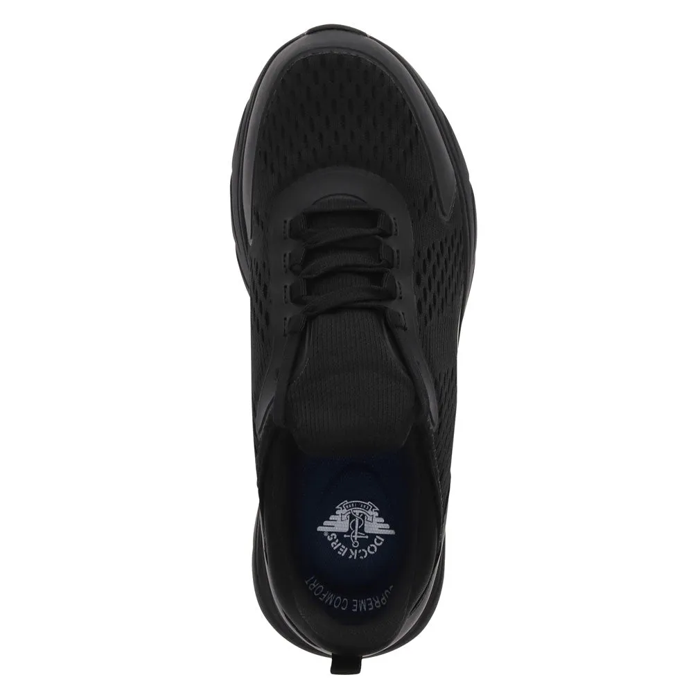 Dockers Mens Torben Lightweight Slip Resistant Work Casual Lace Up Safety Sneaker Shoe