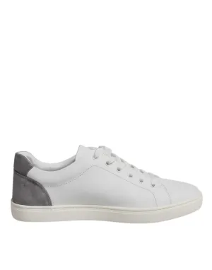 Dolce & Gabbana Suede Leather Low Top Sneakers Men's Shoes