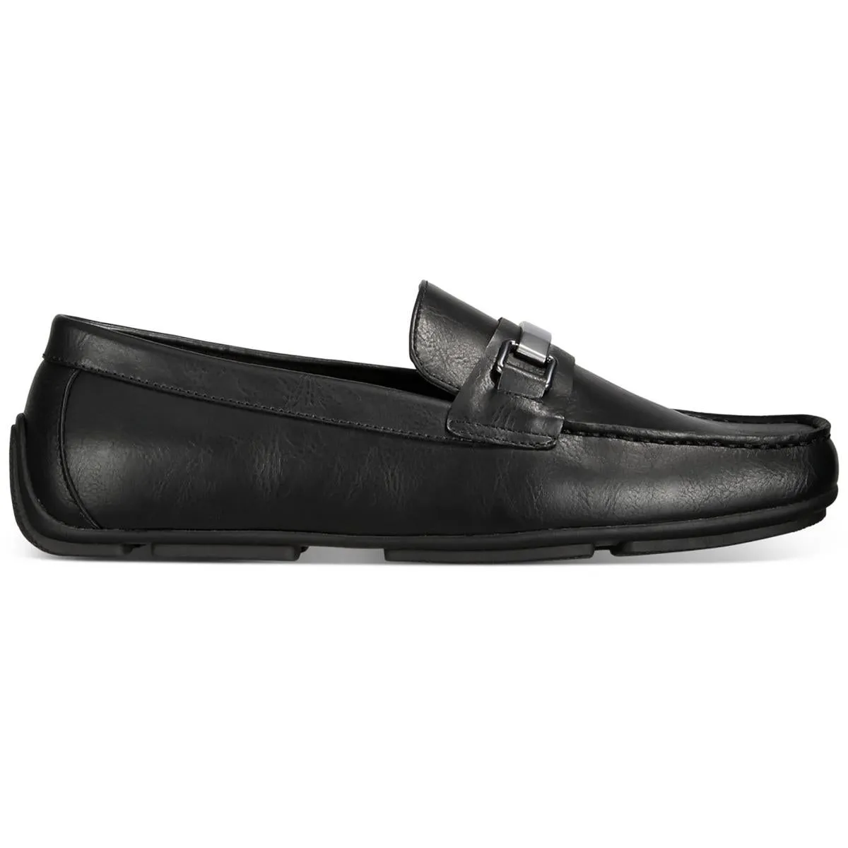 Egan Mens Faux Leather Driving Moccasins