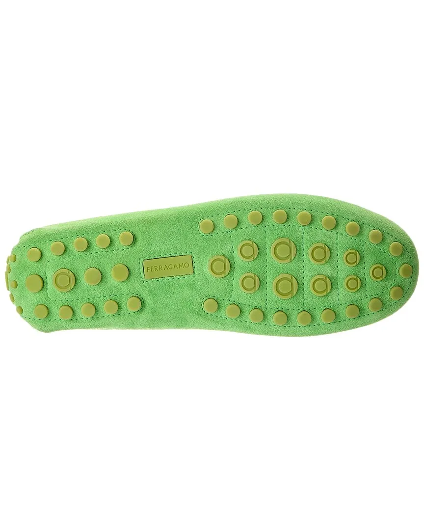 Ferragamo Grazioso Crosta Cachemire Am Lime