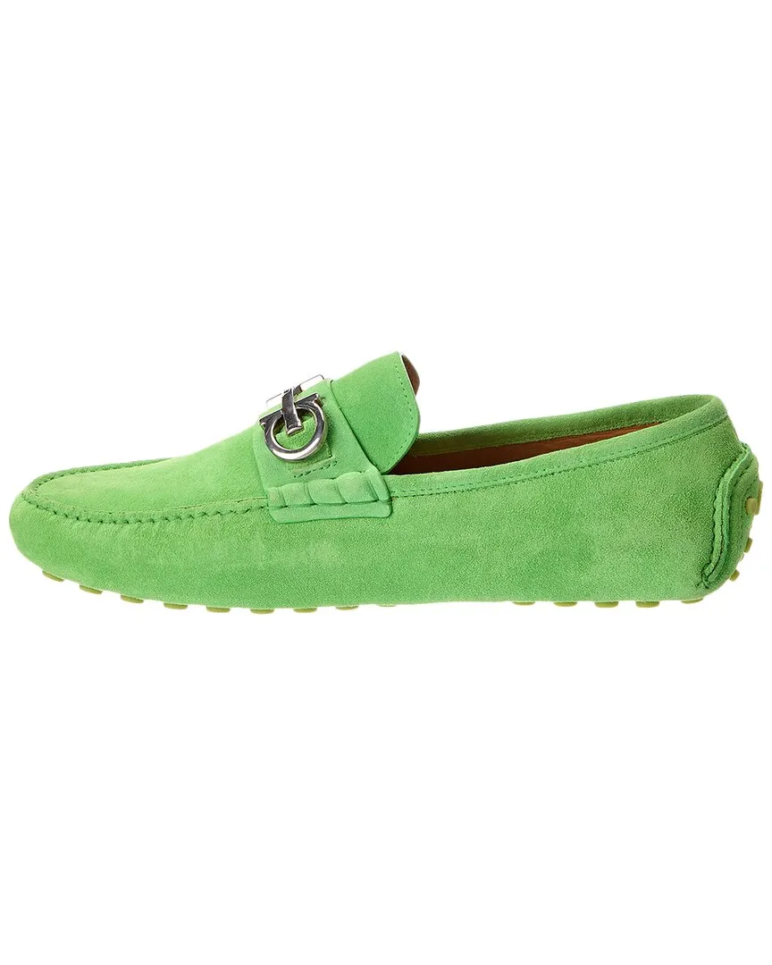 Ferragamo Grazioso Crosta Cachemire Am Lime