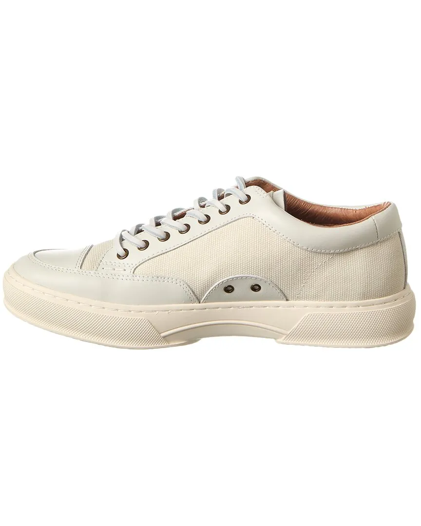 Frye Hoyt Low Lace Canvas & Leather Sneaker