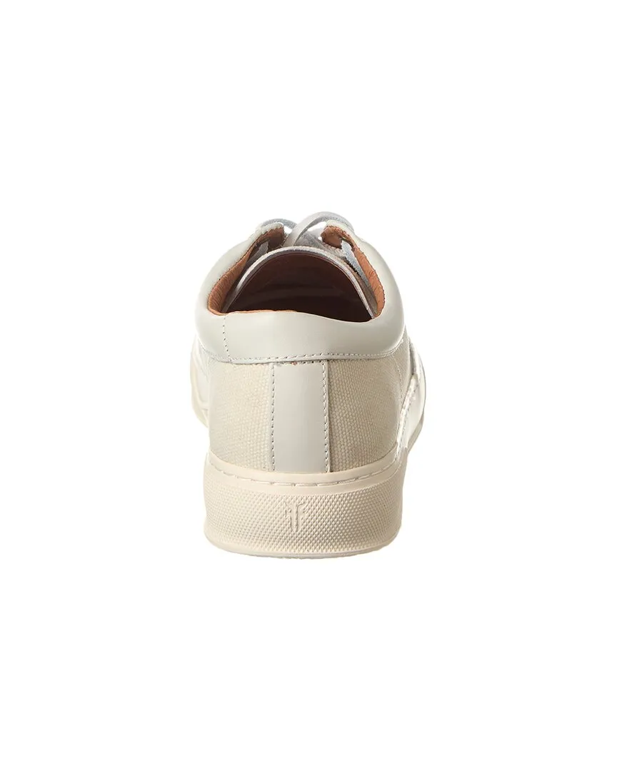 Frye Hoyt Low Lace Canvas & Leather Sneaker
