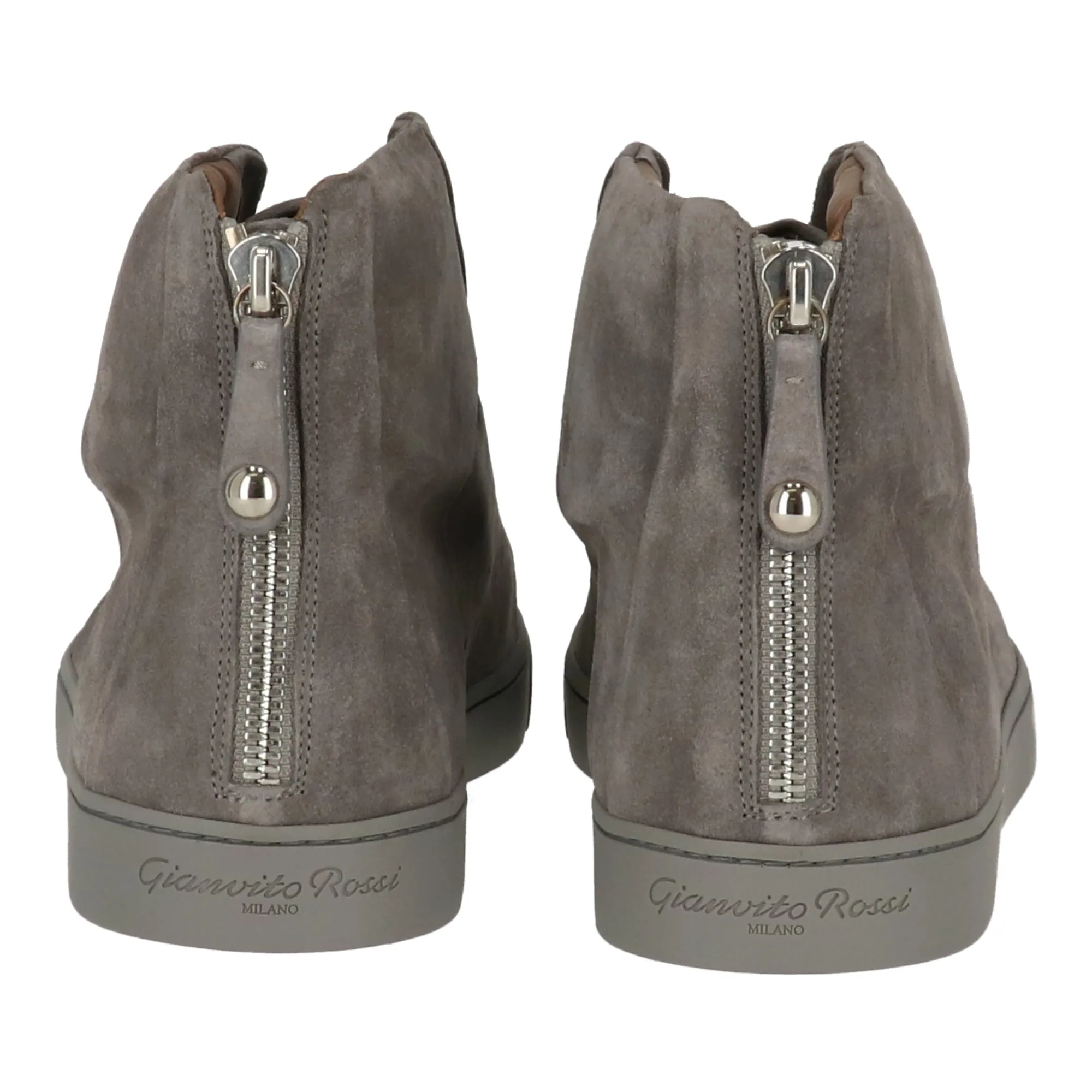Gianvito Rossi Mens Grey Sneaker