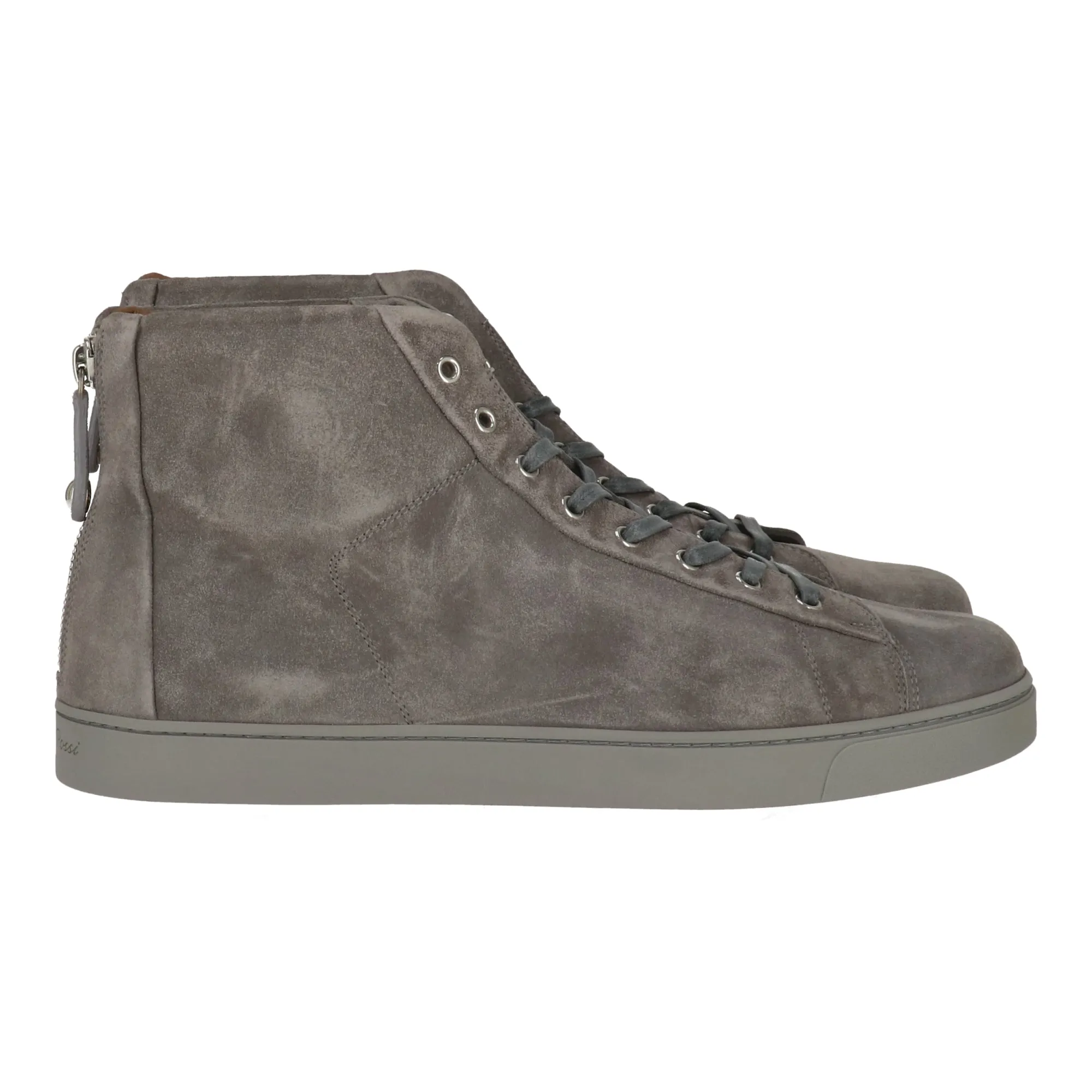 Gianvito Rossi Mens Grey Sneaker